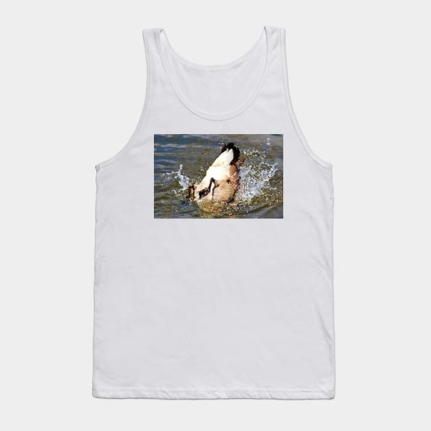 Bottom Up Splash Tank Top by Cynthia48